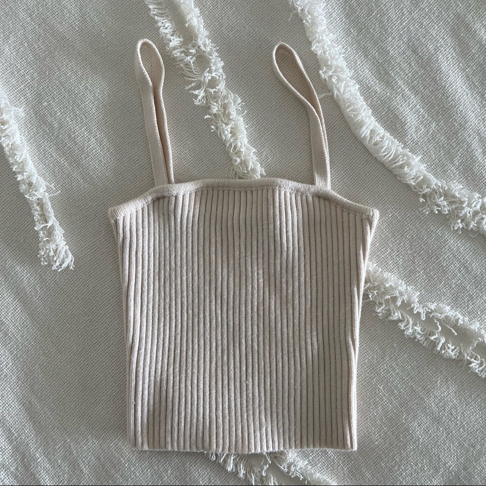 Zara knit tank